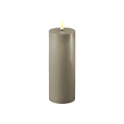 LED Candle Sand 20cm