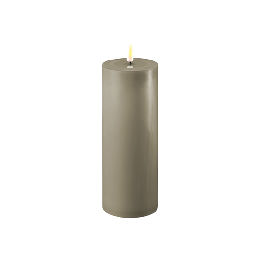 LED Candle Sand 20cm