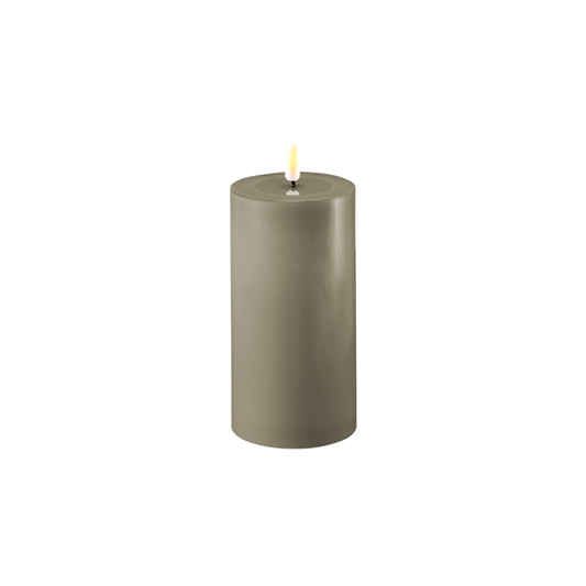 LED Candle Sand 15cm