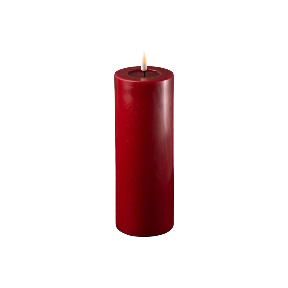 LED Candle Bordeaux 20cm