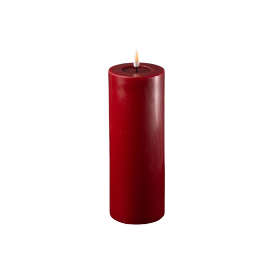 LED Candle Bordeaux 20cm