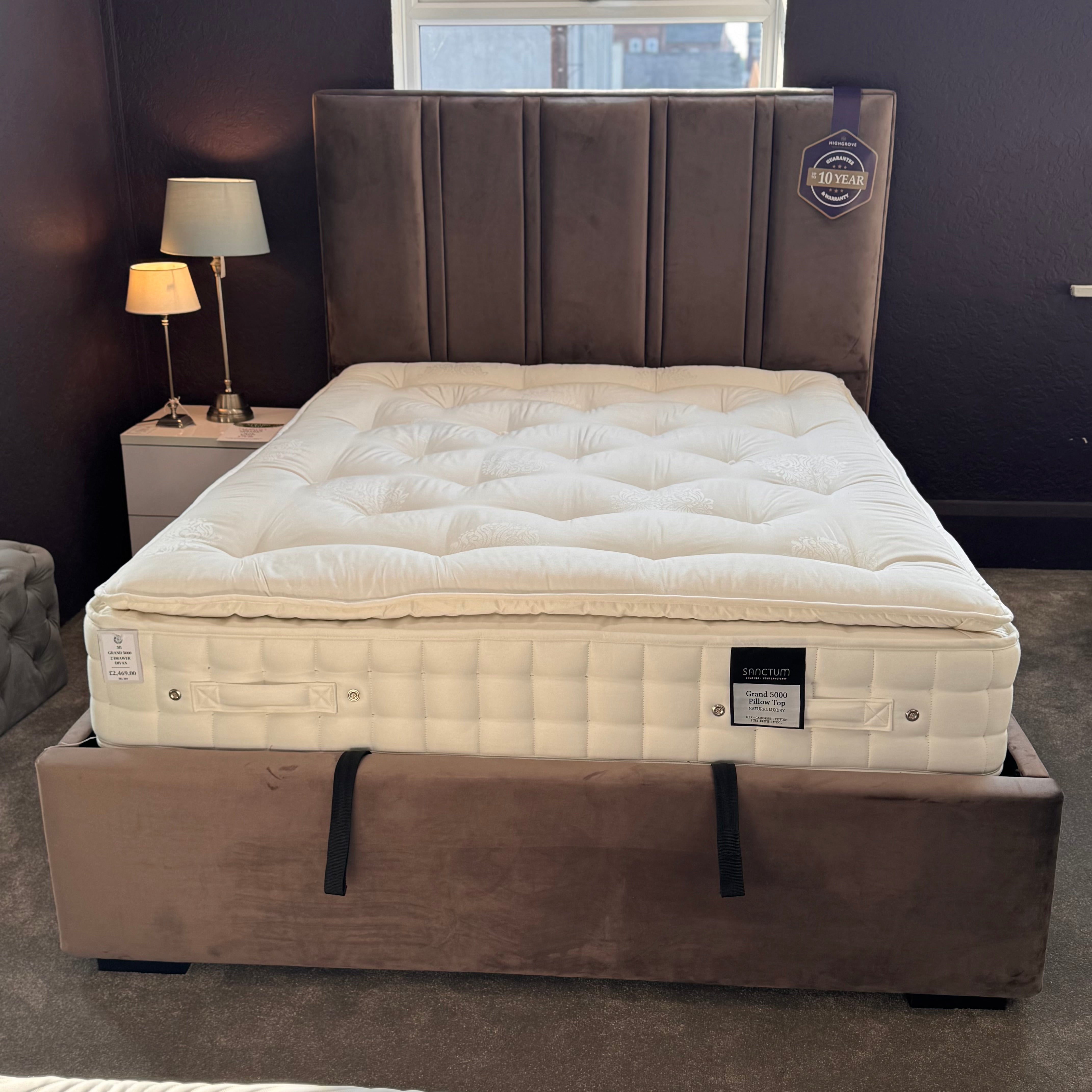 5ft Grand 5000 Mattress | Mocha