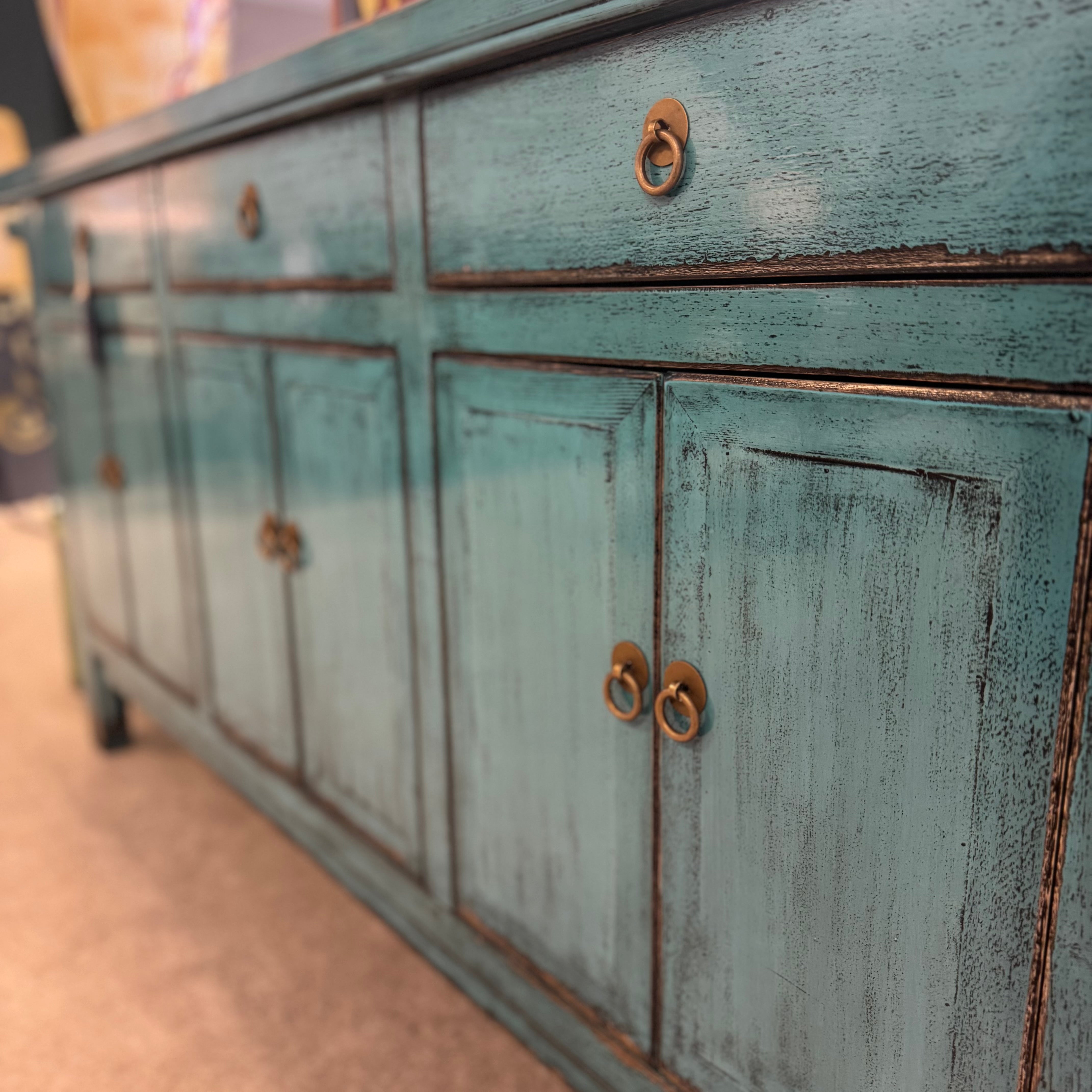 Corfu Turquoise Sideboard