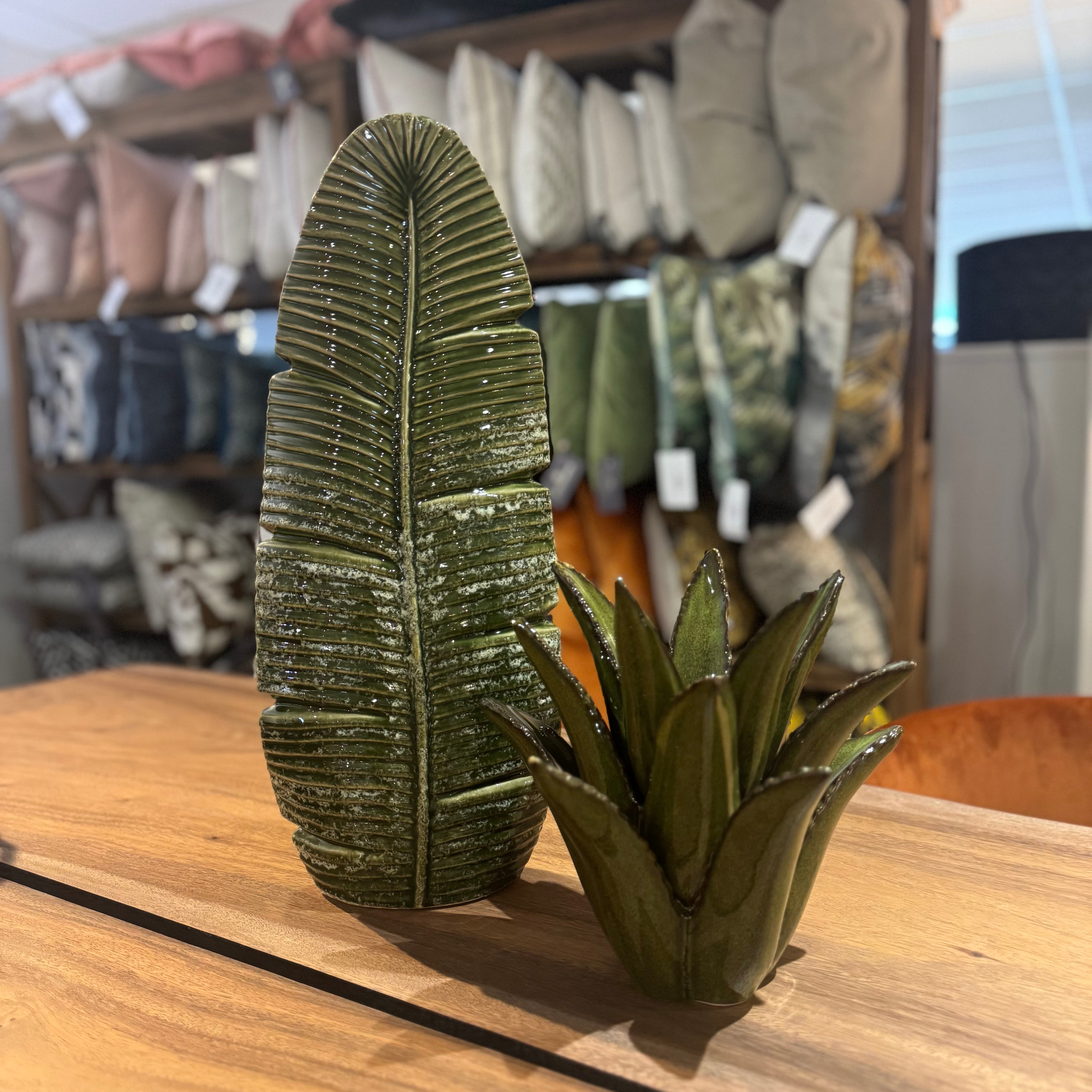 Banana Leaf Vase | Green