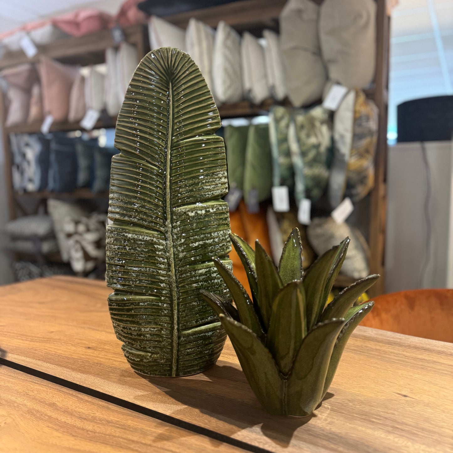 Cactus Candle Holders | Green
