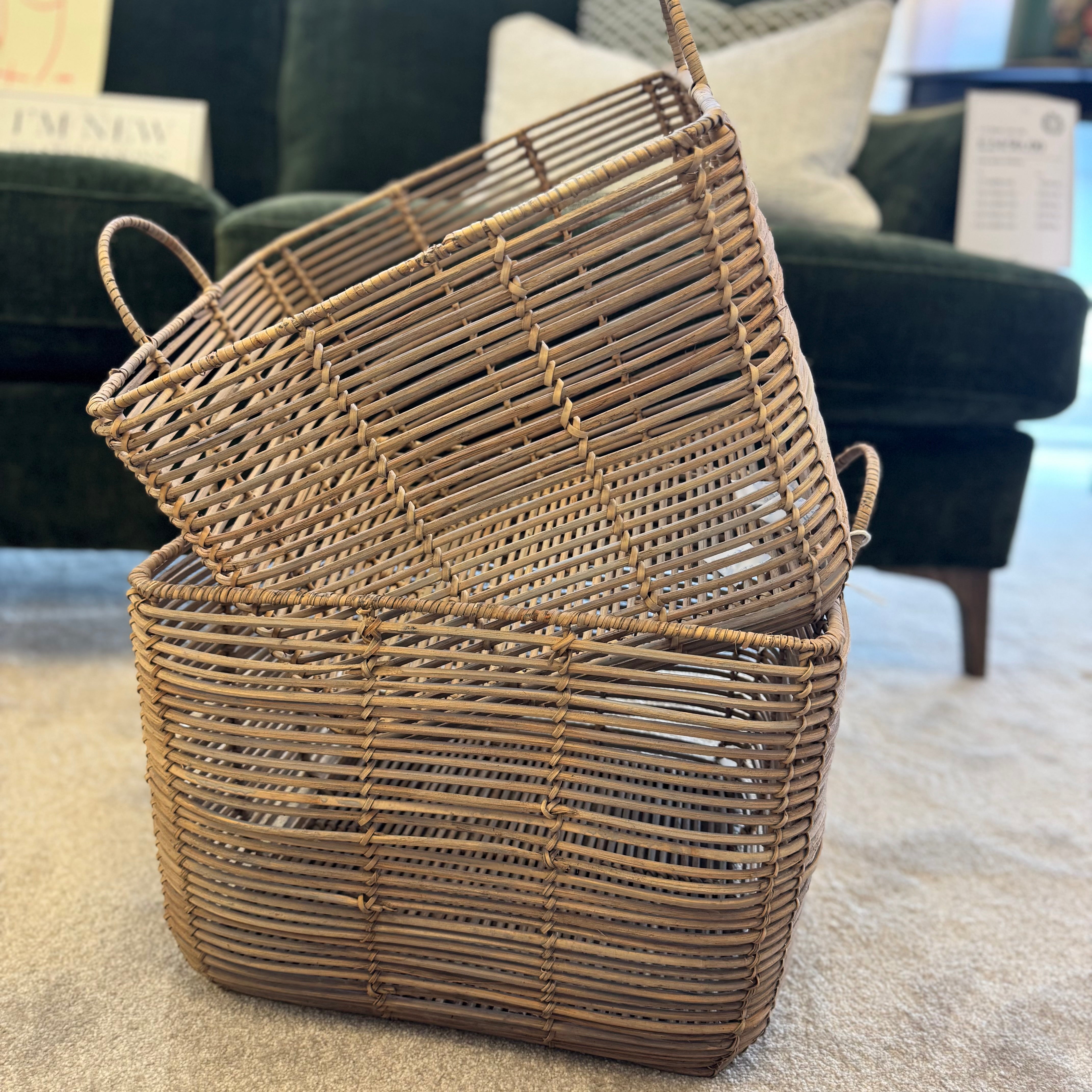 Calista Rattan Basket |Set of 2