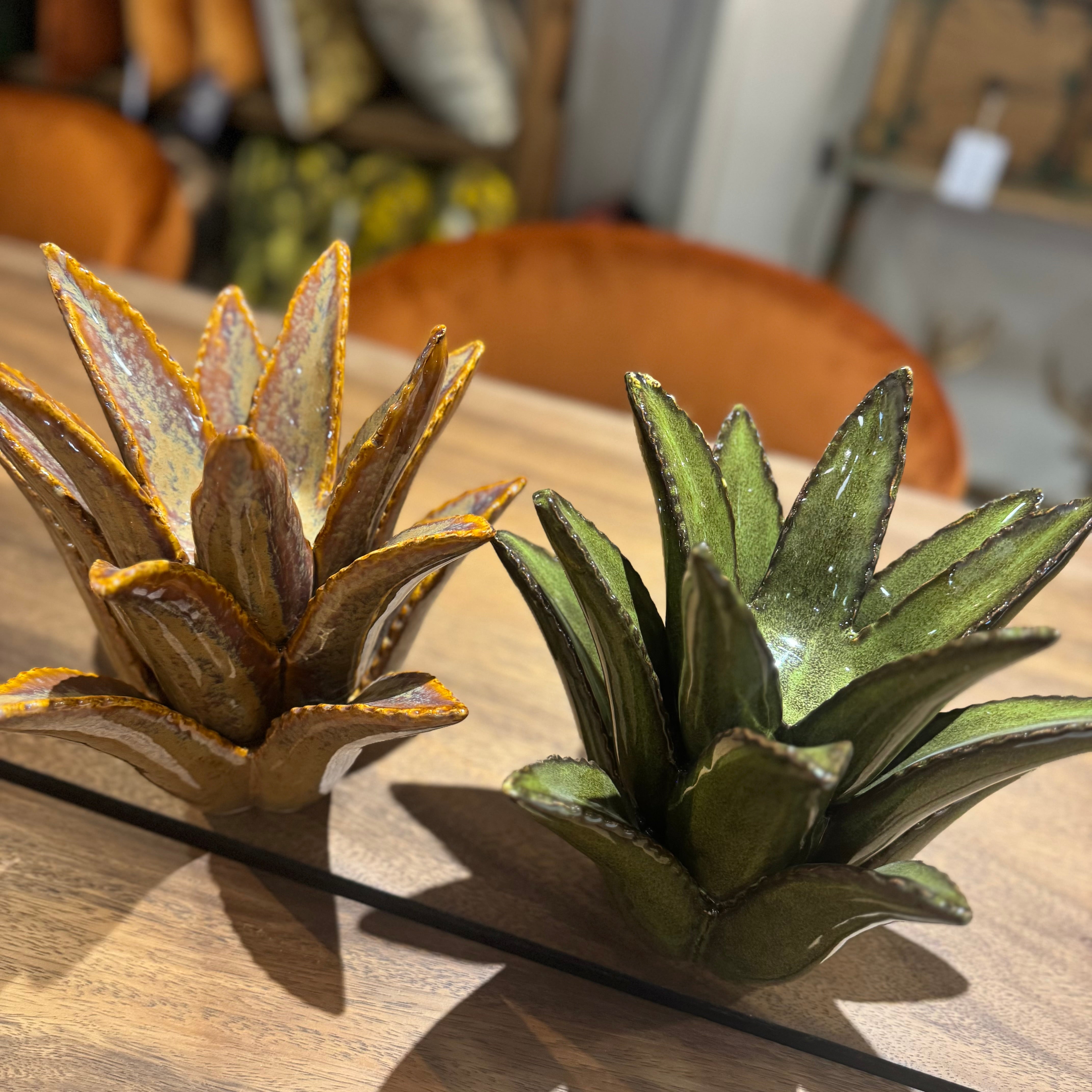 Cactus Candle Holders | Green