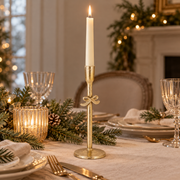 Champagne Bow Candle Holder  | 30 cm