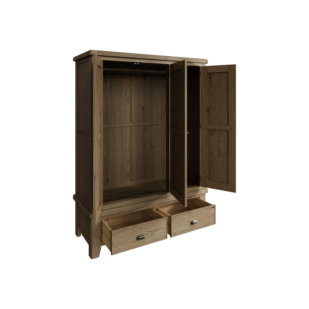 Hemsley 3 Door Wardrobe