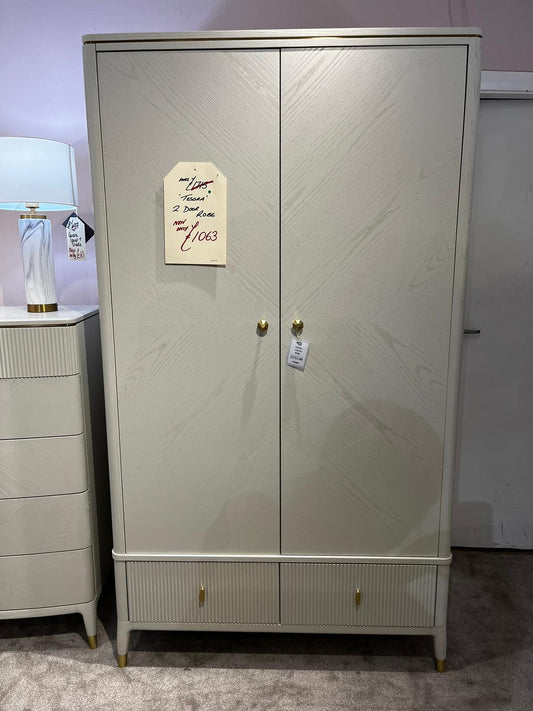 Tesoro 2 Door Wardrobe  | Clearance