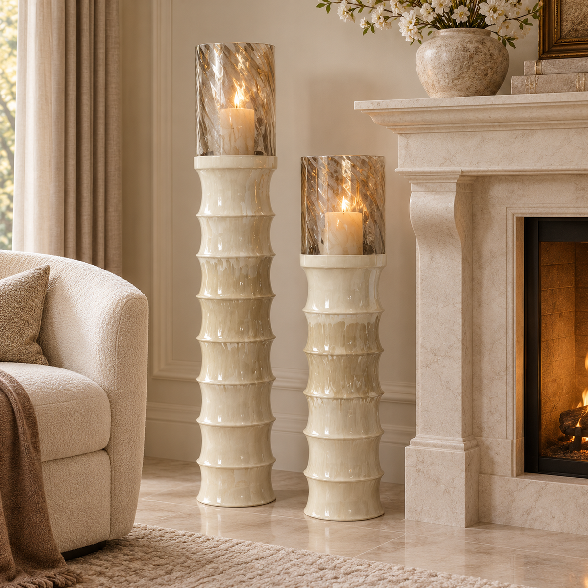 Ivory Luxe Stormlight Small