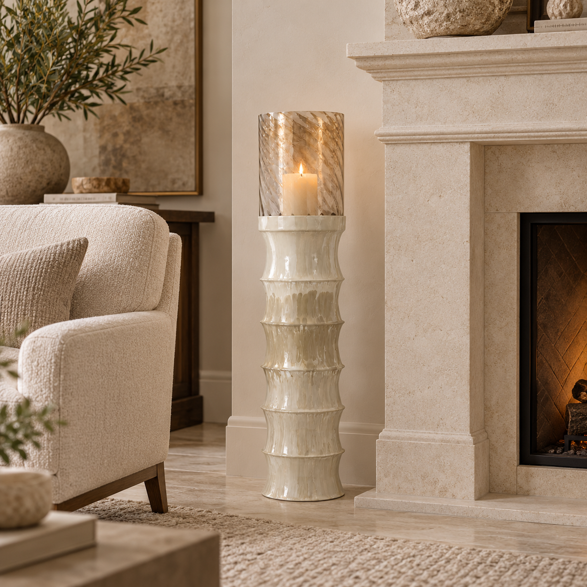 Ivory Luxe Stormlight Small