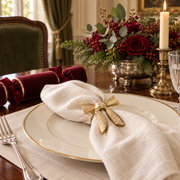 The Belgravia Gold Bow Napkin Ring