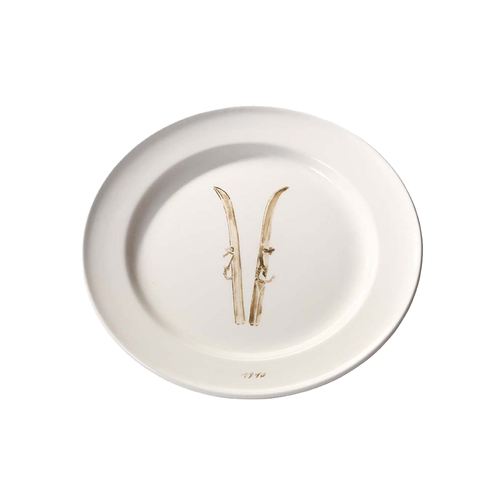 Ski Small Plate
