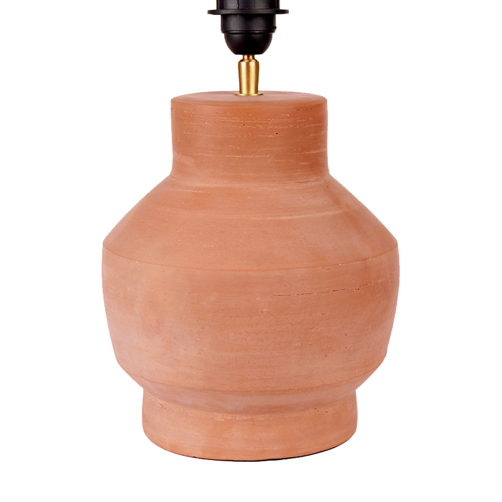 Inna Natural Urn Terracotta Table Lamp