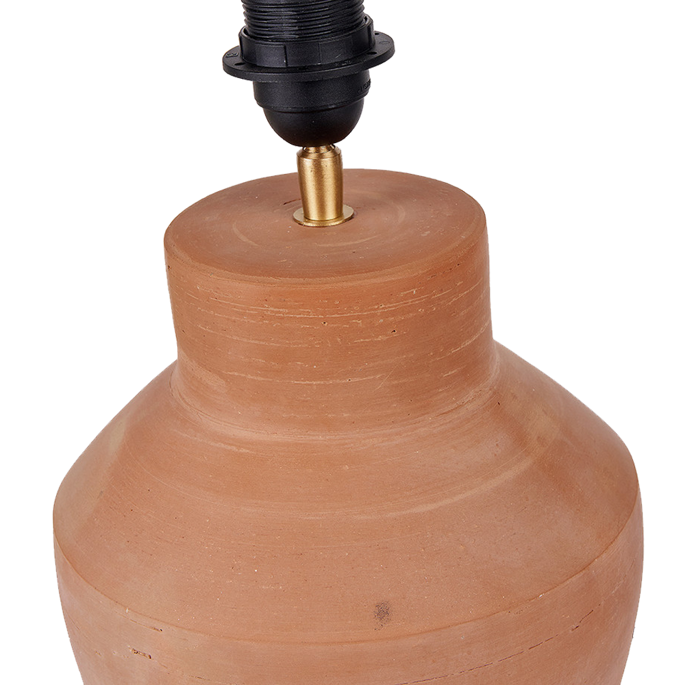 Inna Natural Urn Terracotta Table Lamp