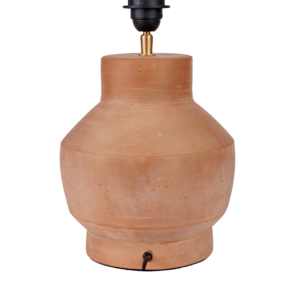 Inna Natural Urn Terracotta Table Lamp