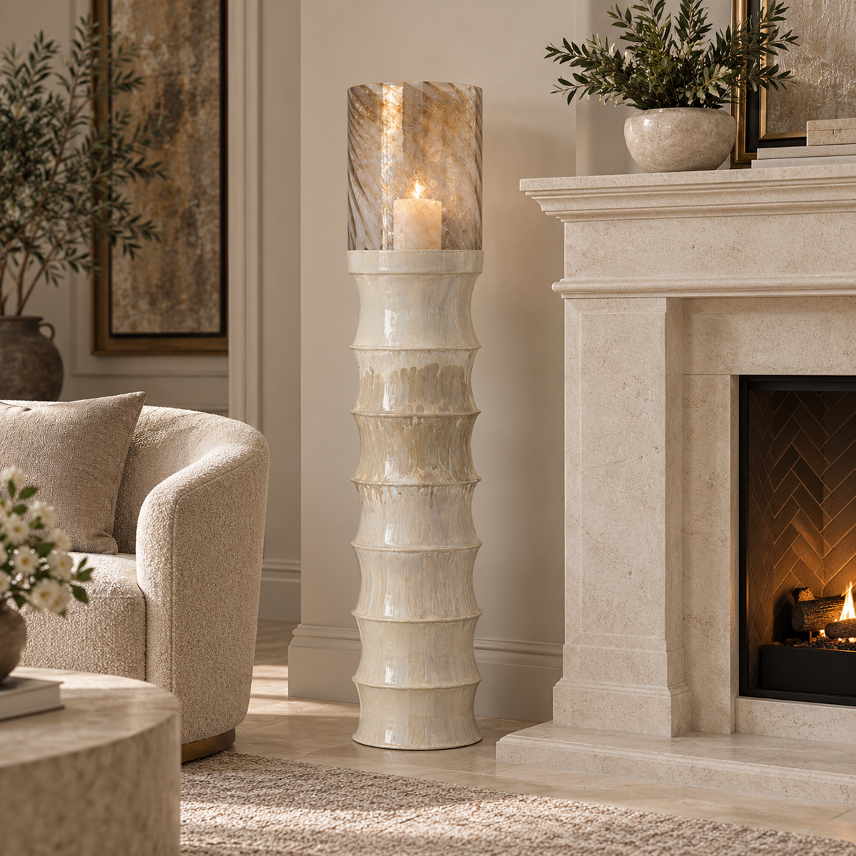 Ivory Luxe Stormlight Medium