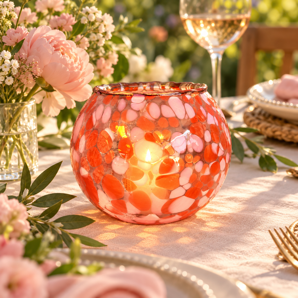 Hallora Pink Vase Large