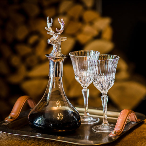 Stag Head Decanter