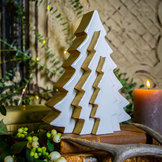 White Wooden 3D Tree