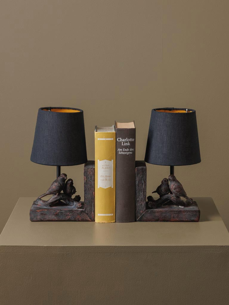Love Birds | Bookend Lamp