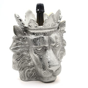 Regal Lion Bottle Holder | Silver
