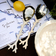 Cream Coral  | Salad Servers