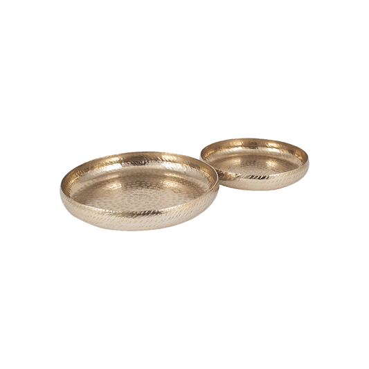 Gold Hammered Bowls