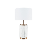 Marble Effect Ceramic Table Lamp