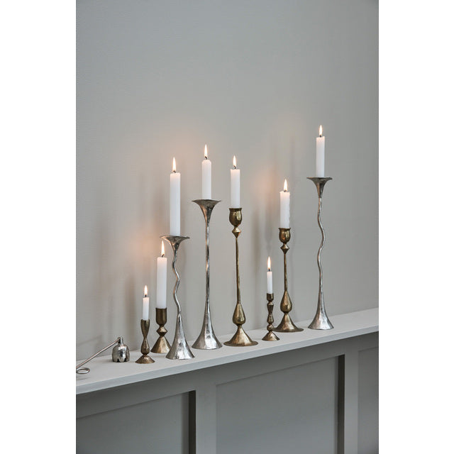 Cala Lilly Candle Holder Silver