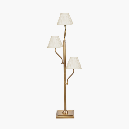 Garbo Silk Trio Floor Lamp
