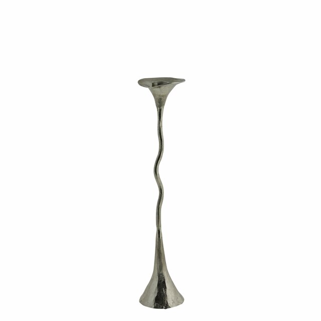 Cala Lilly Candle Holder Silver