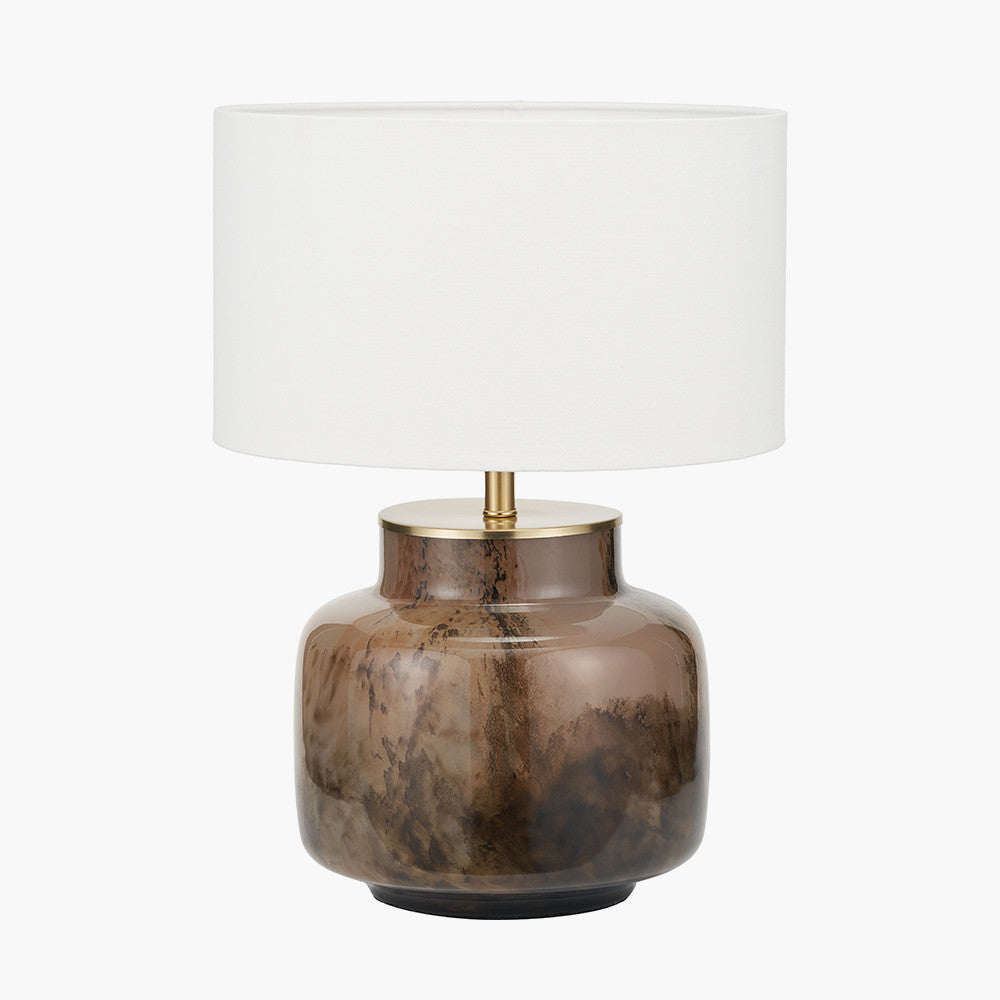 Neptune’s Tide Glass Lamp | Wide