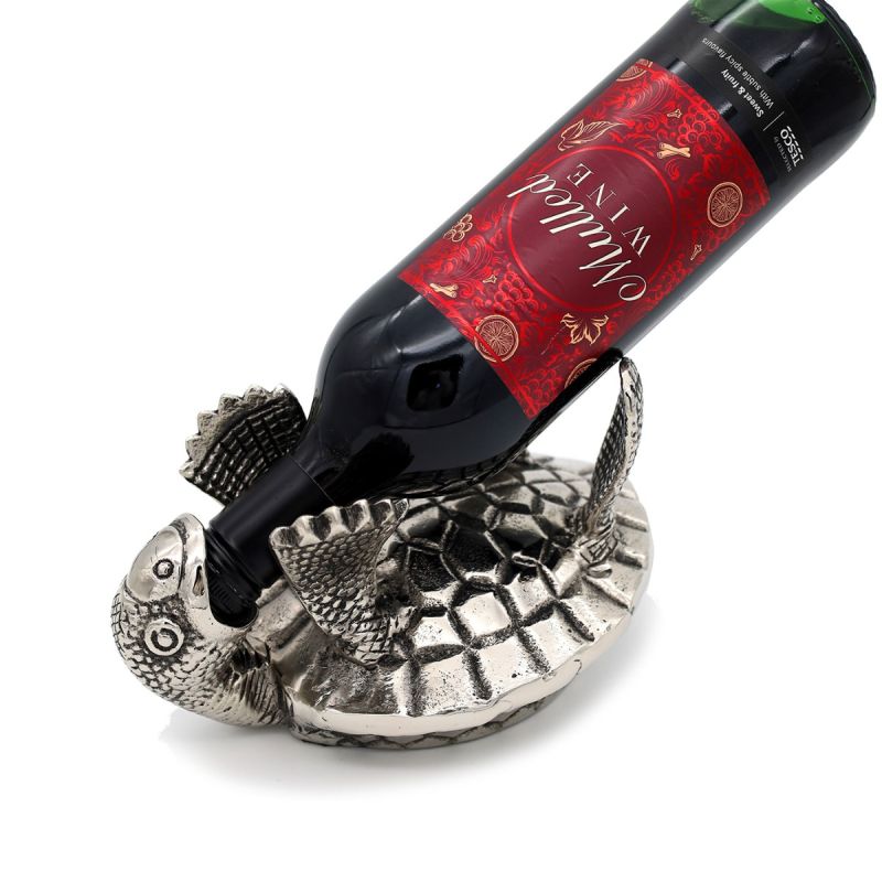 Turtle Bottle Holder  | Silver