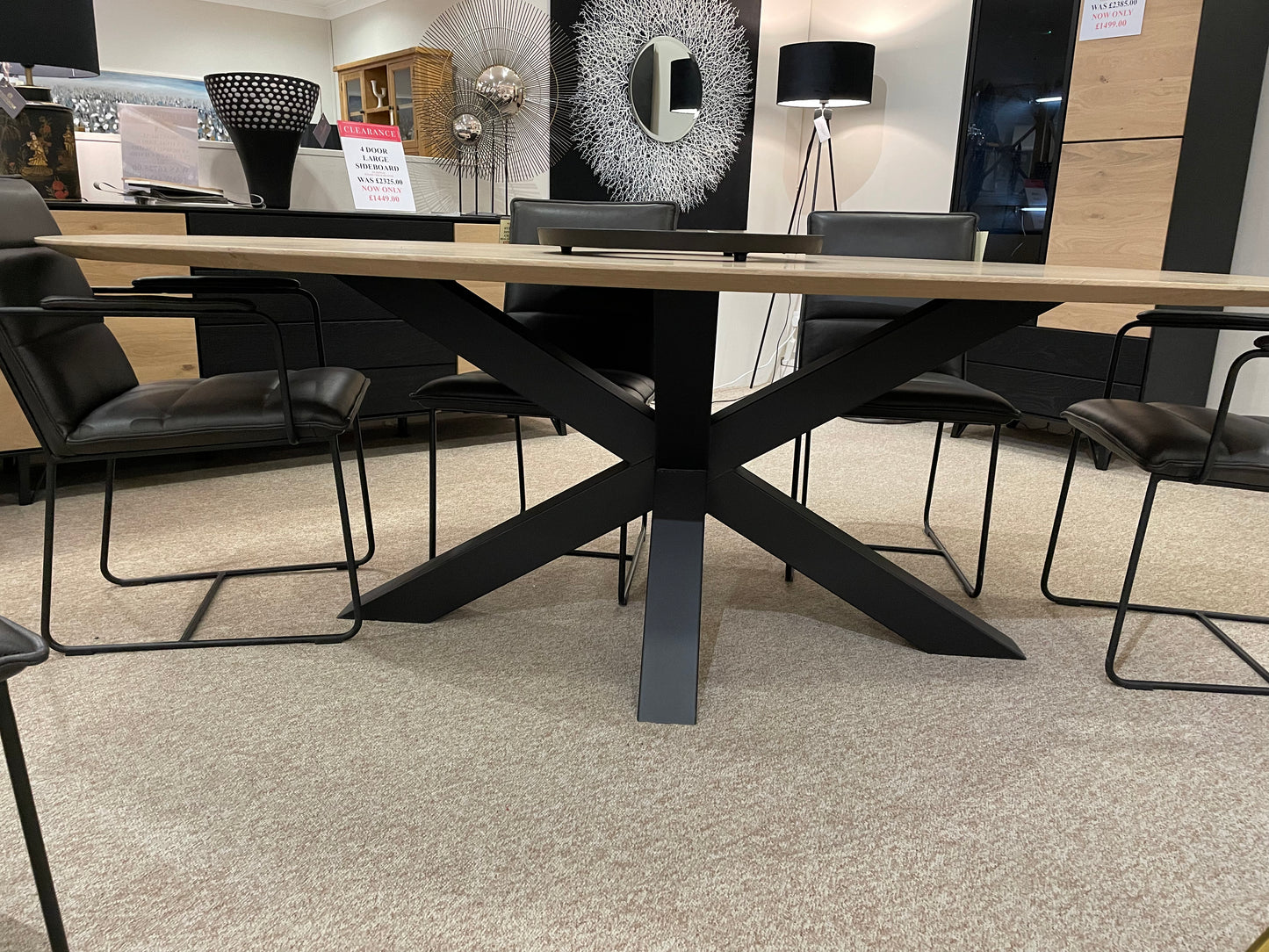 Montreal Dining Table & 6 Chairs | Clearance
