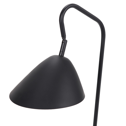 Toulon Black Metal Task Table Lamp