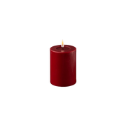 LED Candle Bordeaux 10cm