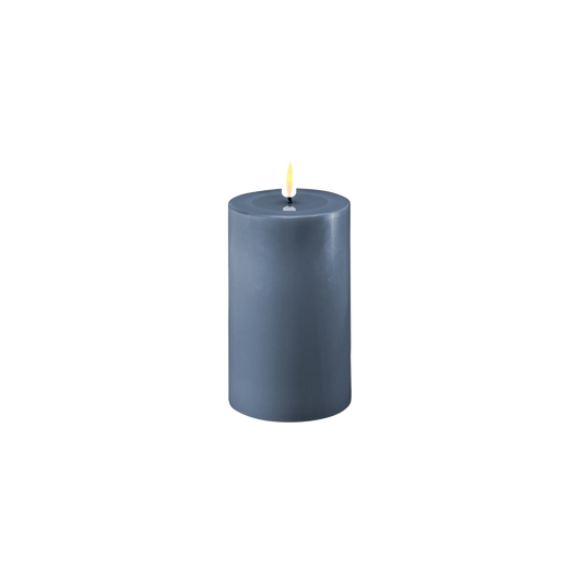 LED Candle Ice Blue 15cm