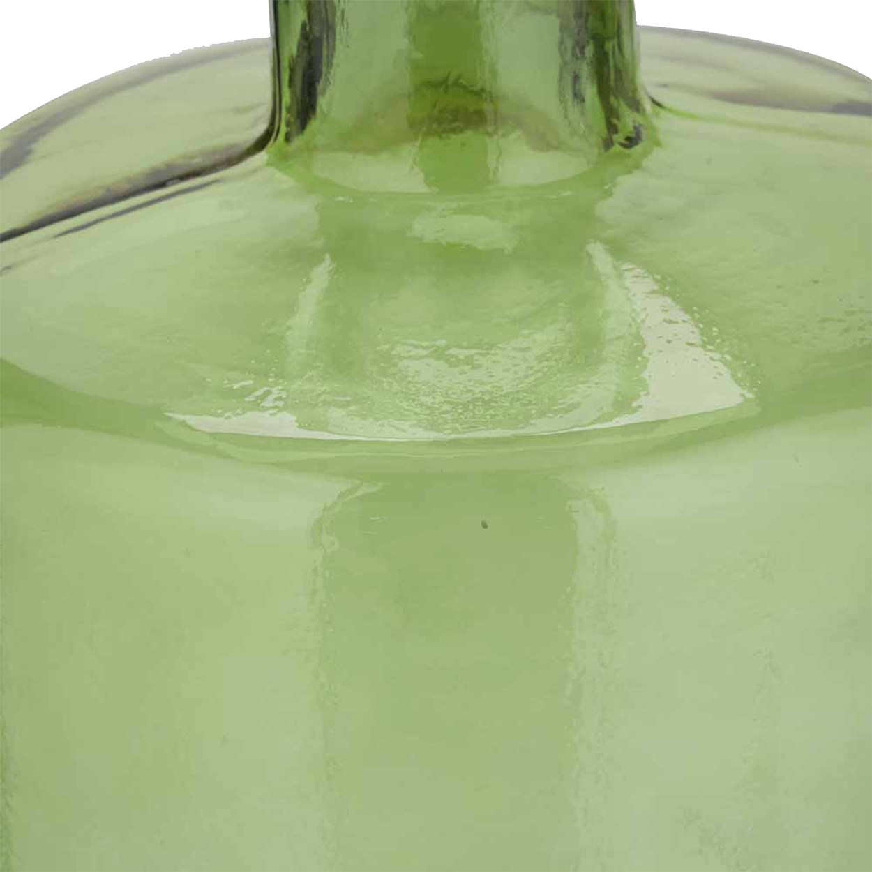 Evergreen Glass Tall Vase