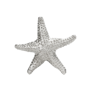 Silver Metal Starfish Ornament