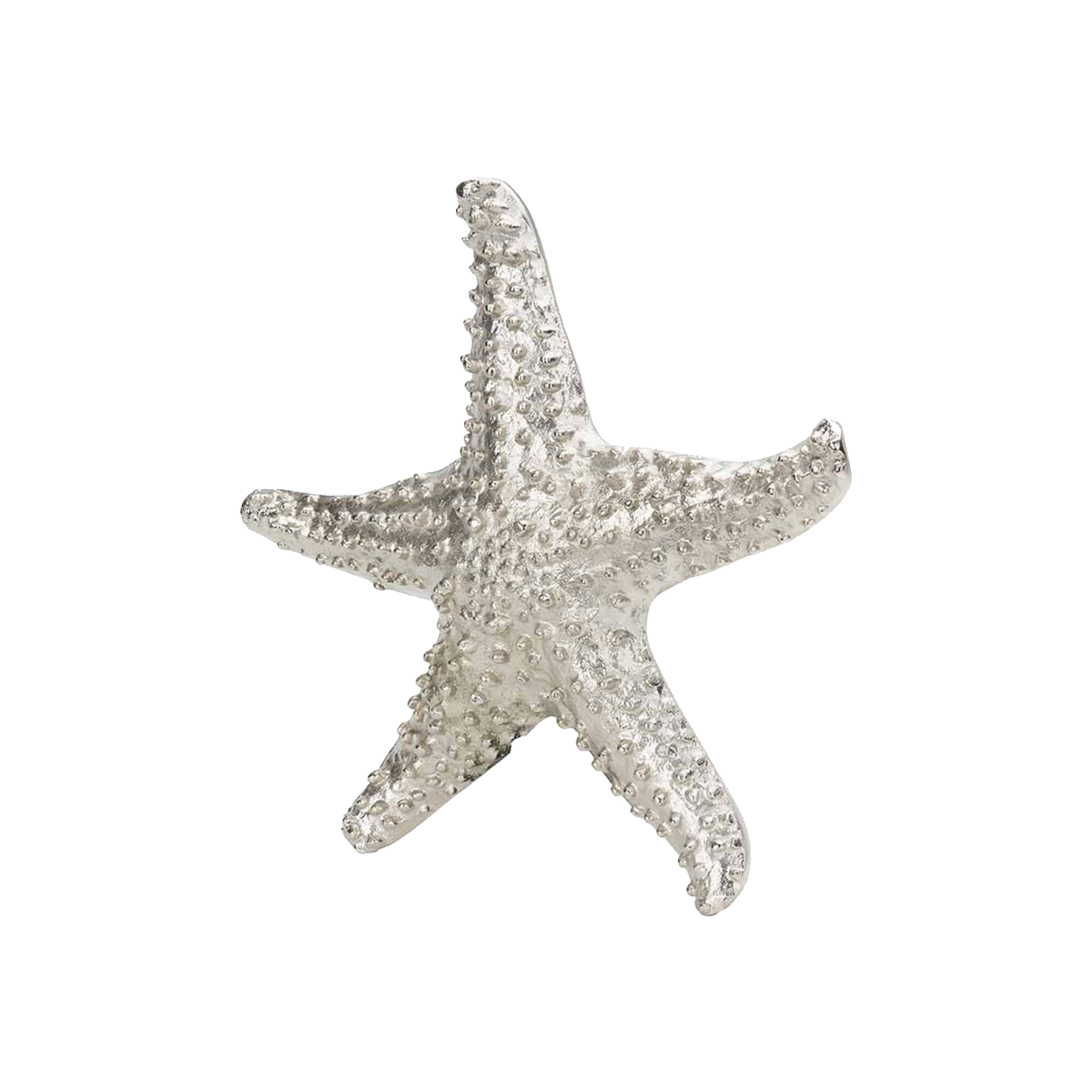 Silver Metal Starfish Ornament