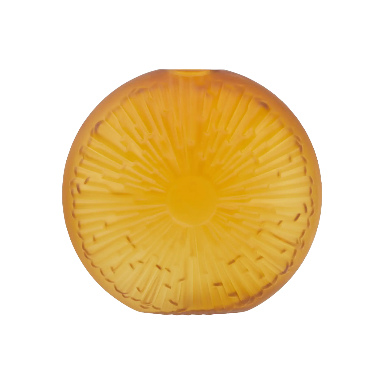 Hadia Glass Vase Amber