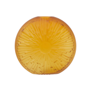 Hadia Glass Vase Amber