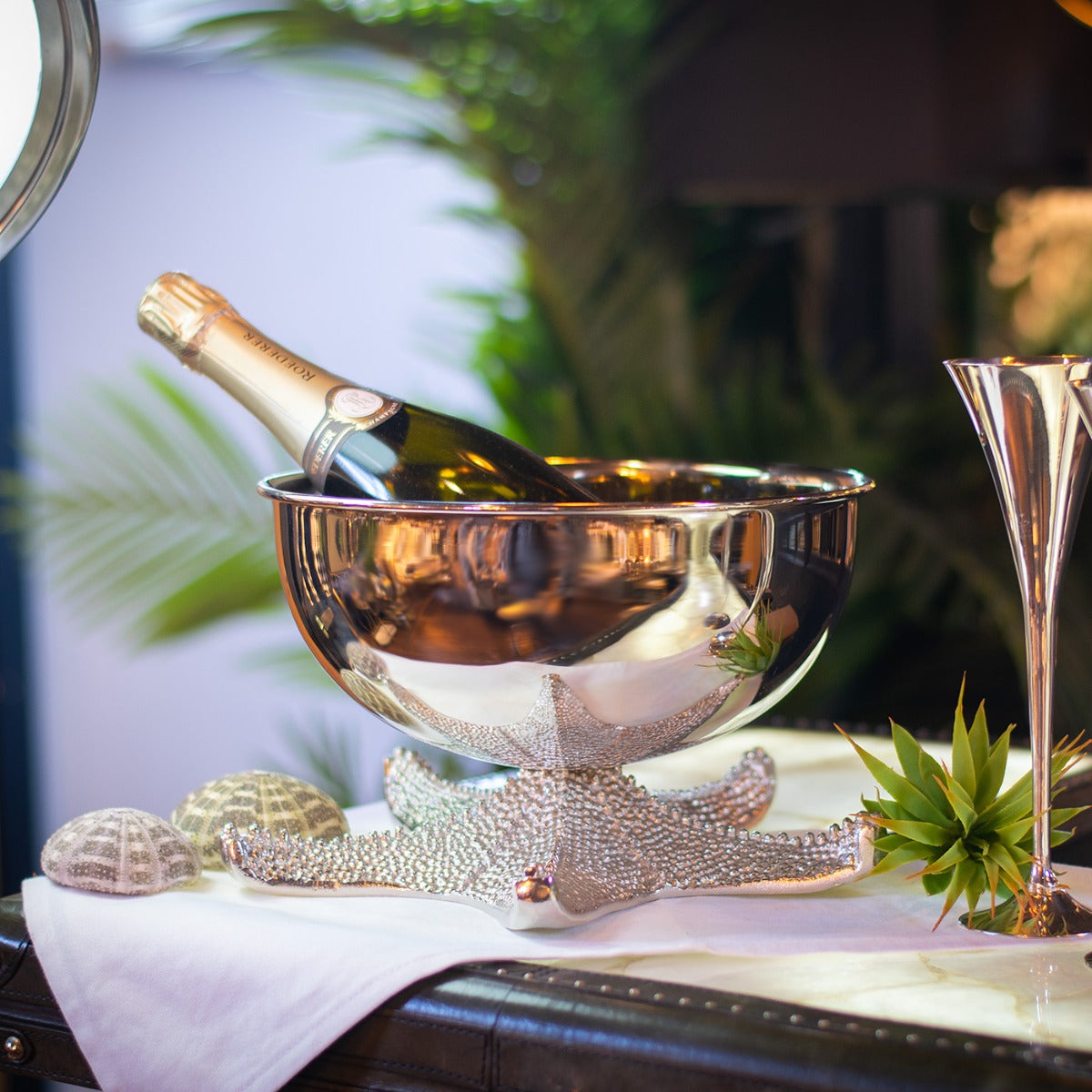 Punch Bowl on Starfish Stand