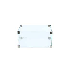 Glass Square for Firepit