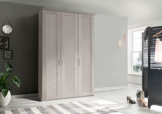 Oxford 3 Door Wardrobe Champagne 150cm