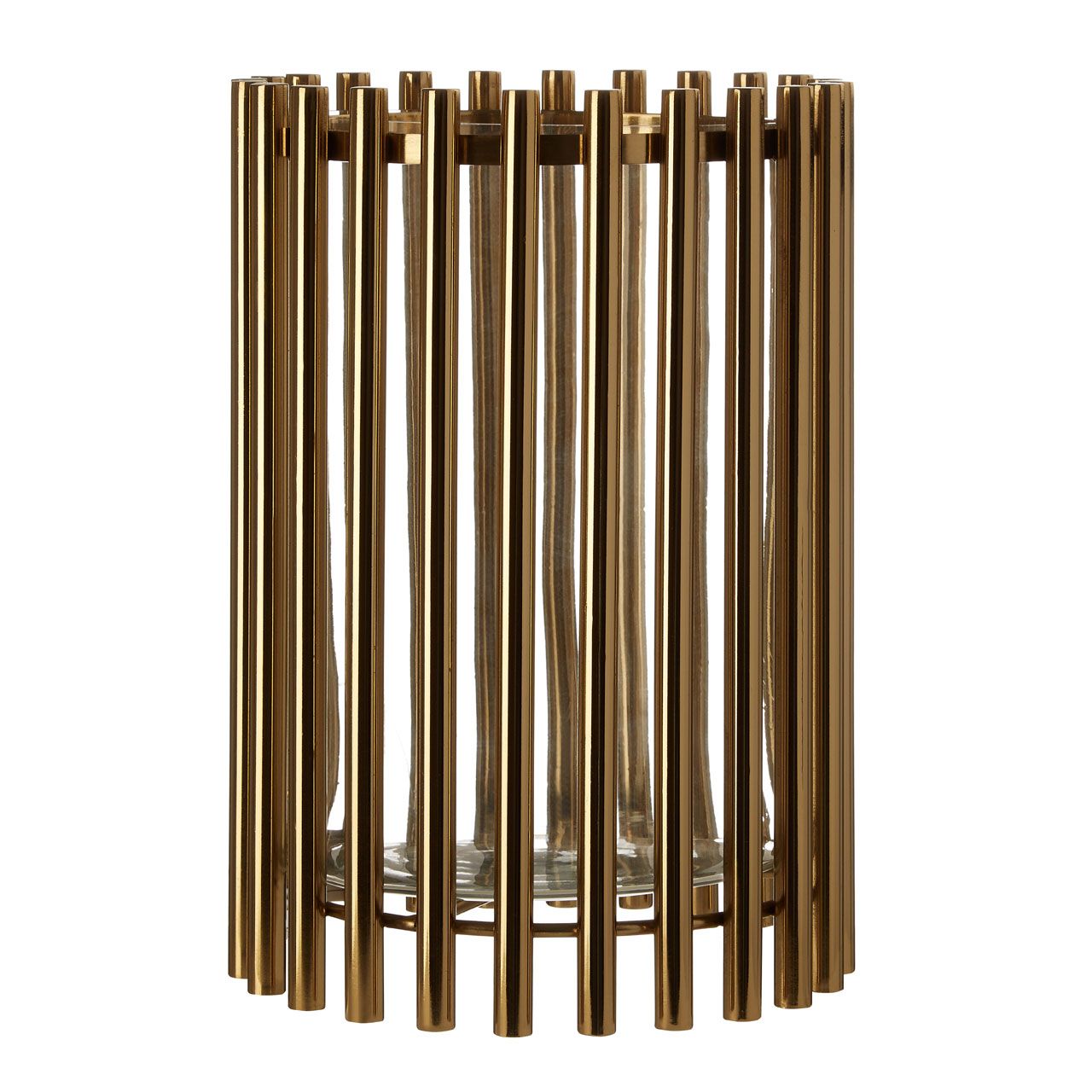 Gold Mariette Hurricane Lantern