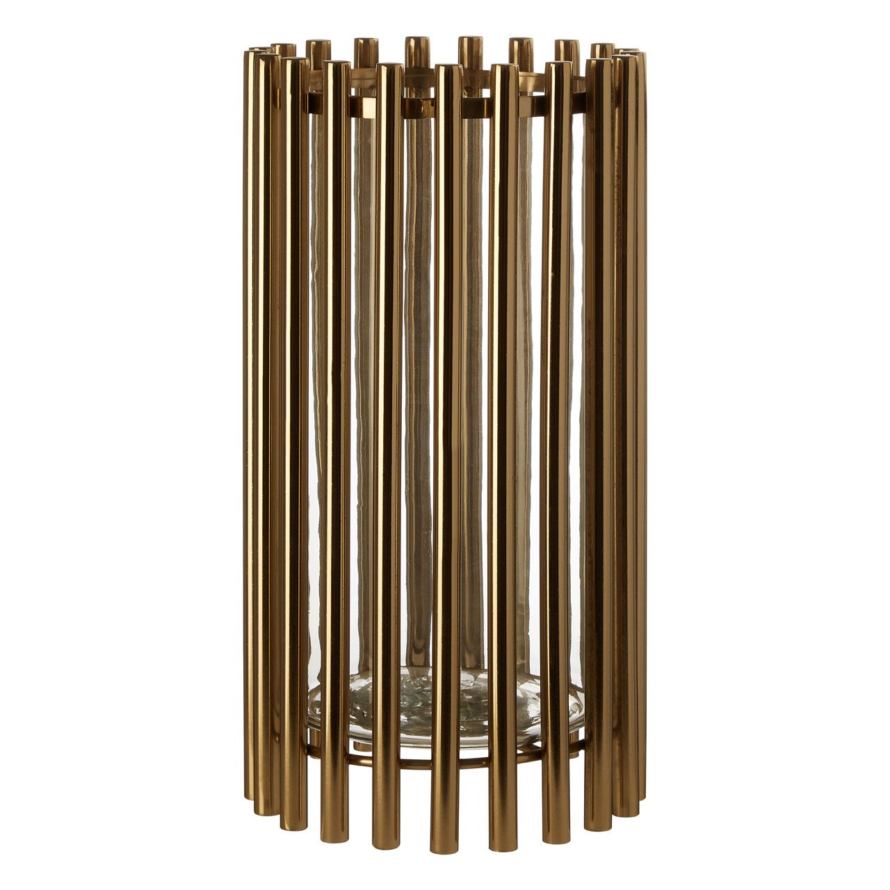 Gold Mariette Hurricane Lantern