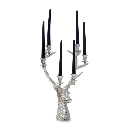 Stag Head 6 Candle Holder